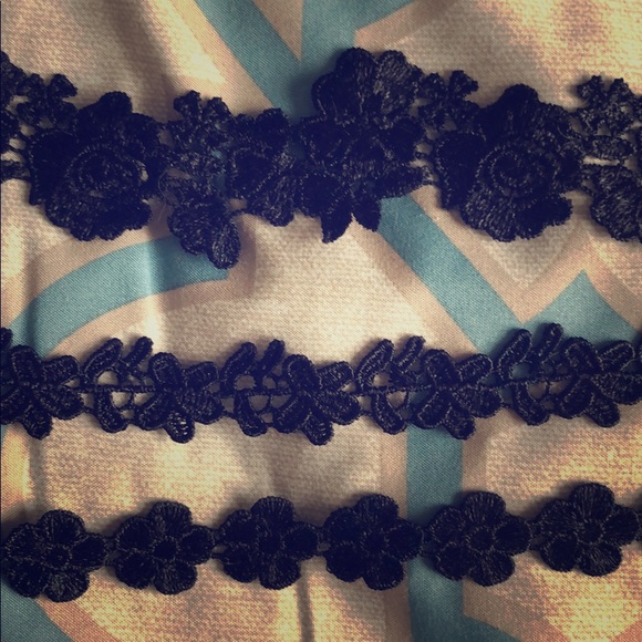 torrid Jewelry - TORRID black floral chokers